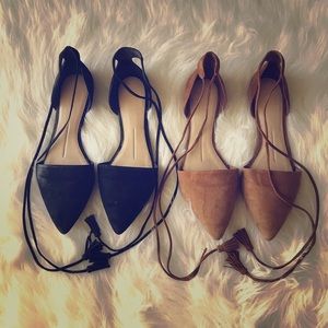 Lace Up Flats
